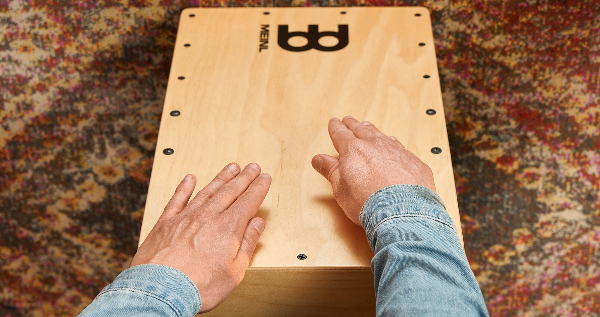 Кахон зі звукознімачем Meinl Woodcraft PWC100B Natural