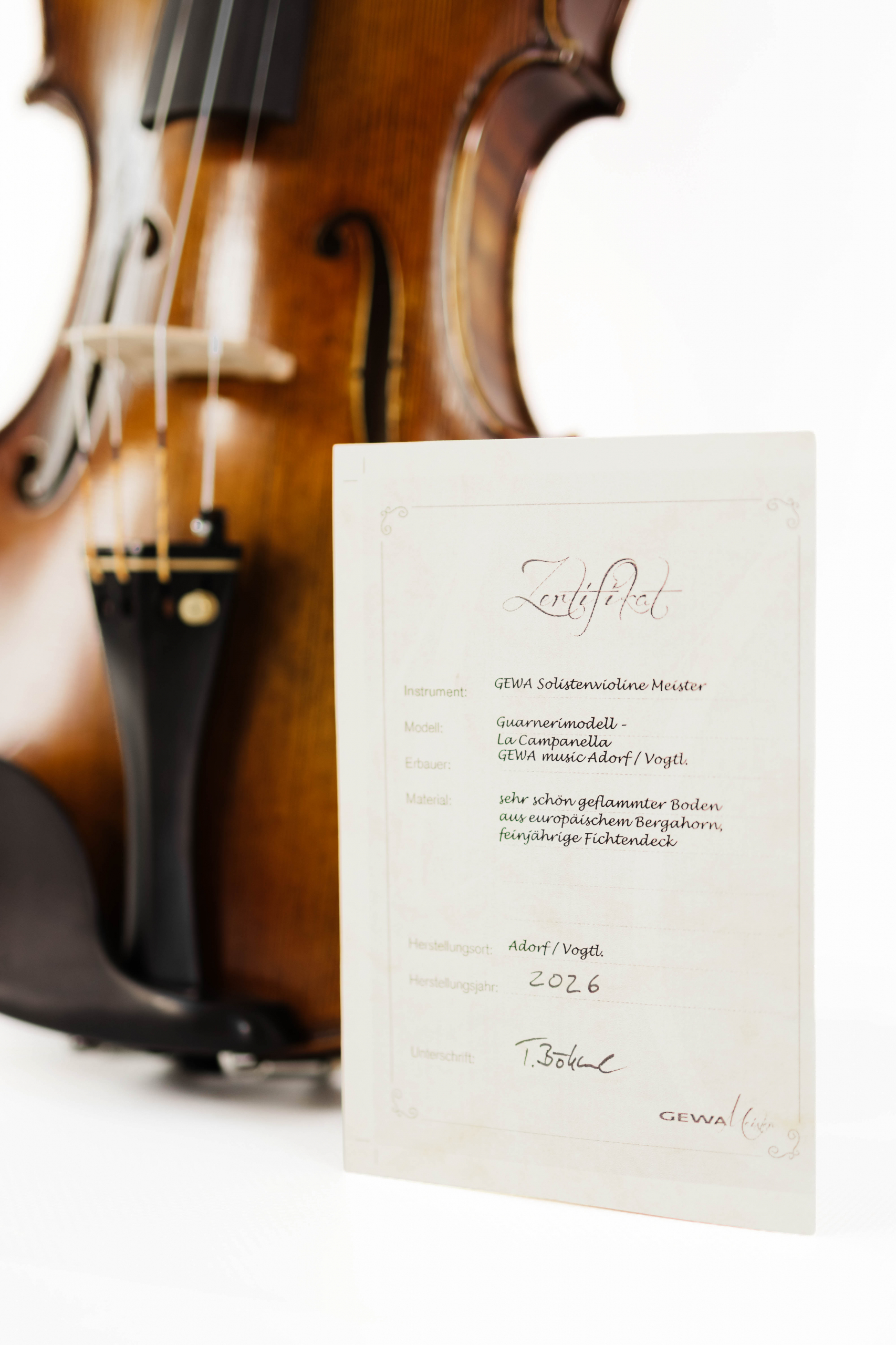 Майстрова скрипка GEWA Soloist Guarneri Model 4/4